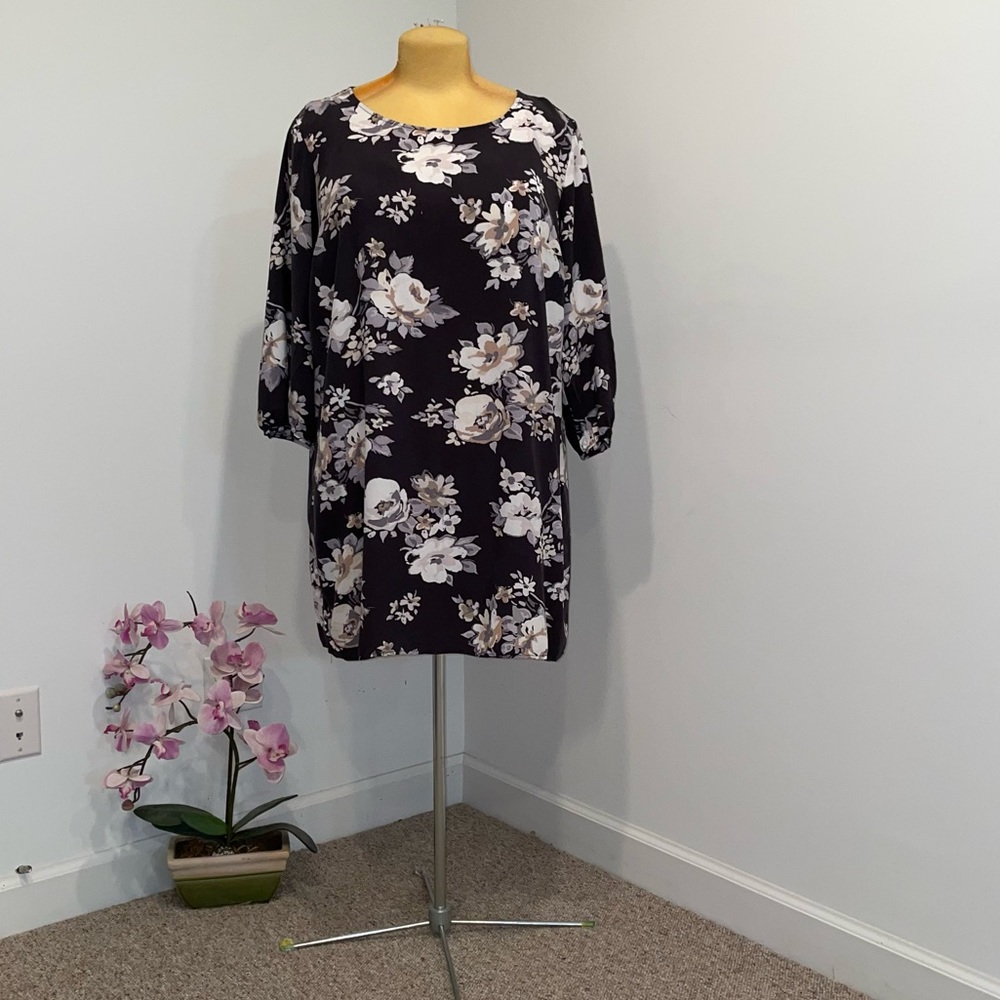 3/4 Sleeve Old Navy Floral Dress